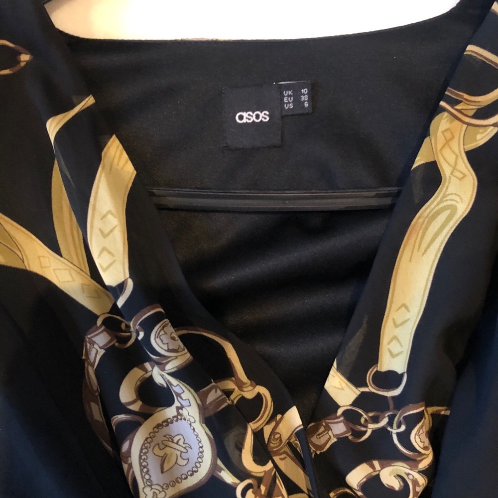 ASOS chain print dress